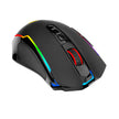 Mouse Gamer Redragon Nix Rgb Wireless Preto Preto - Preto