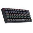 Teclado Lakshmi Rainbow Preto Switch Preto ABNT2