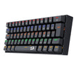 Teclado Lakshmi Rainbow Preto Switch Preto ABNT2