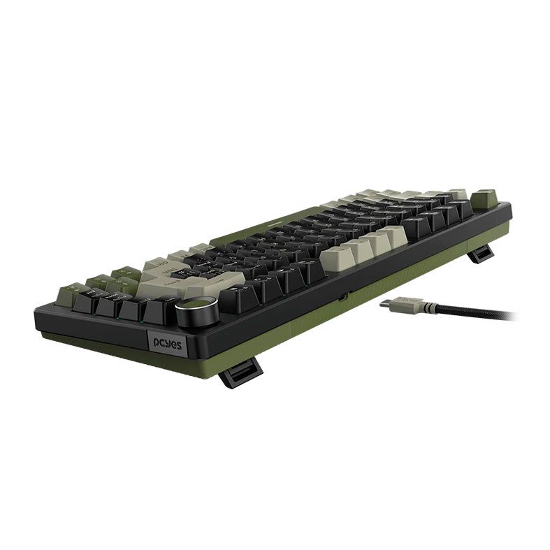 Teclado Pcyes Arkeum Cammo Edition Switch Red
