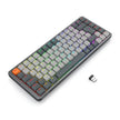 Teclado Redragon Azure Wireless Bt Sw Brown K652gg-rgb-pro Cinza Inglês Internacional - RGB - Cinza - Inglês internacion