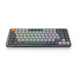 Teclado Redragon Azure Wireless Bt Sw Brown K652gg-rgb-pro Cinza Inglês Internacional - RGB - Cinza - Inglês internacion