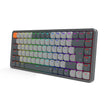 Teclado Redragon Azure Wireless Bt Sw Brown K652gg-rgb-pro Cinza Inglês Internacional - RGB - Cinza - Inglês internacion