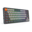Teclado Redragon Azure Wireless Bt Sw Brown K652gg-rgb-pro Cinza Inglês Internacional - RGB - Cinza - Inglês internacion